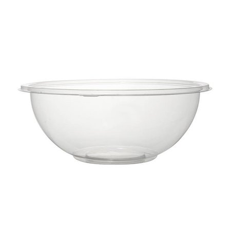 FINELINE SETTINGS Fineline Settings 5160-CL Clear 160 oz. PET Serving Bowl 5160-CL